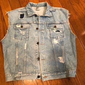 Customer denim jacket